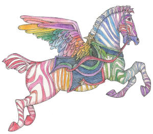 Rubber Zebra